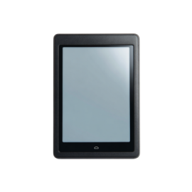 an image of a tablet with a blank screen