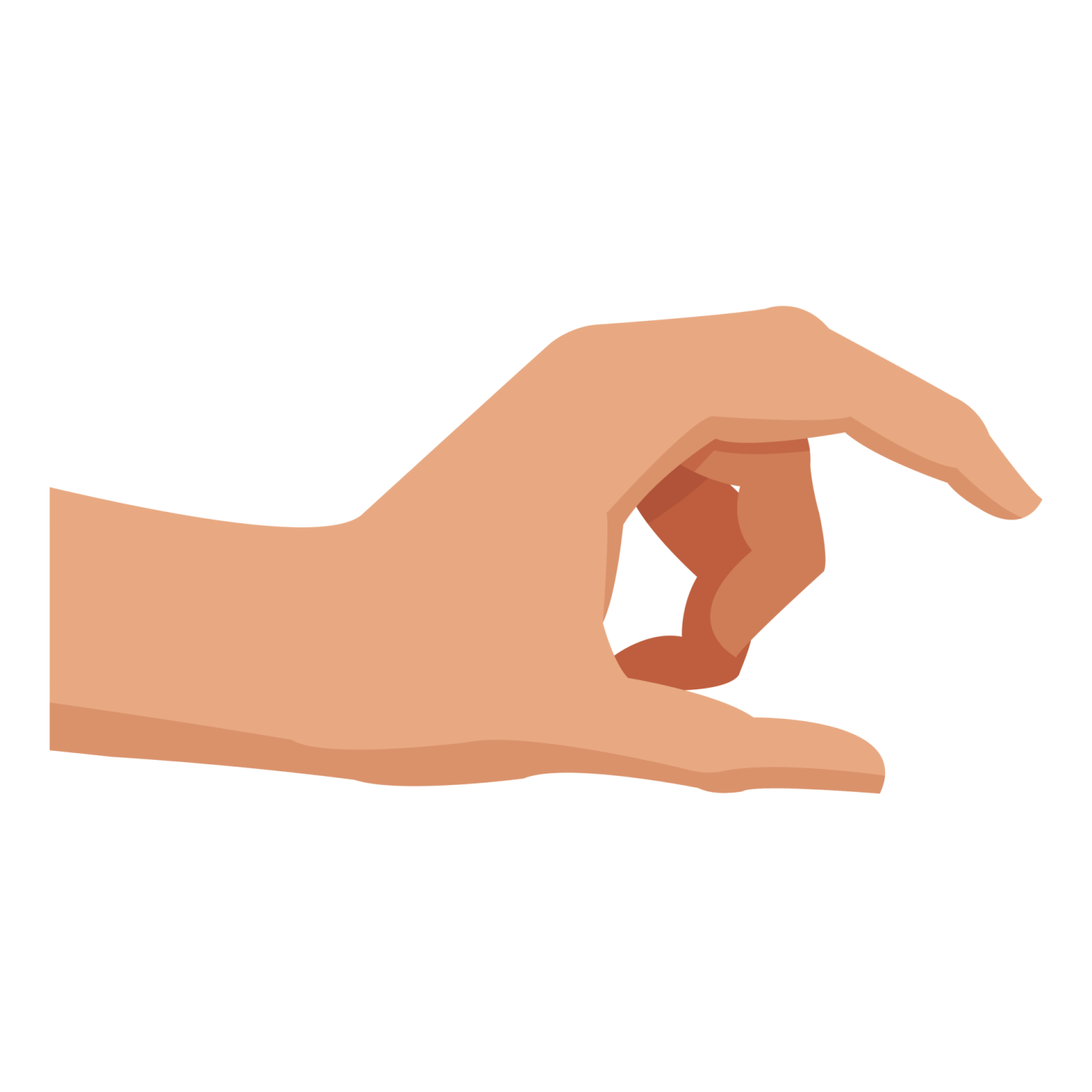 a person's hand holding a piece of paper