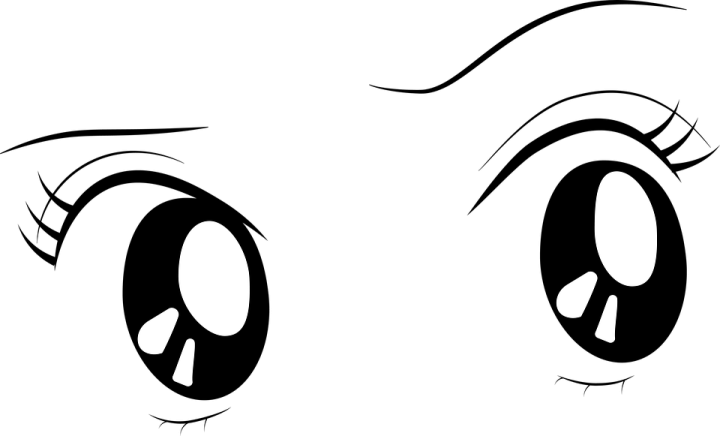 how to draw anime eyes