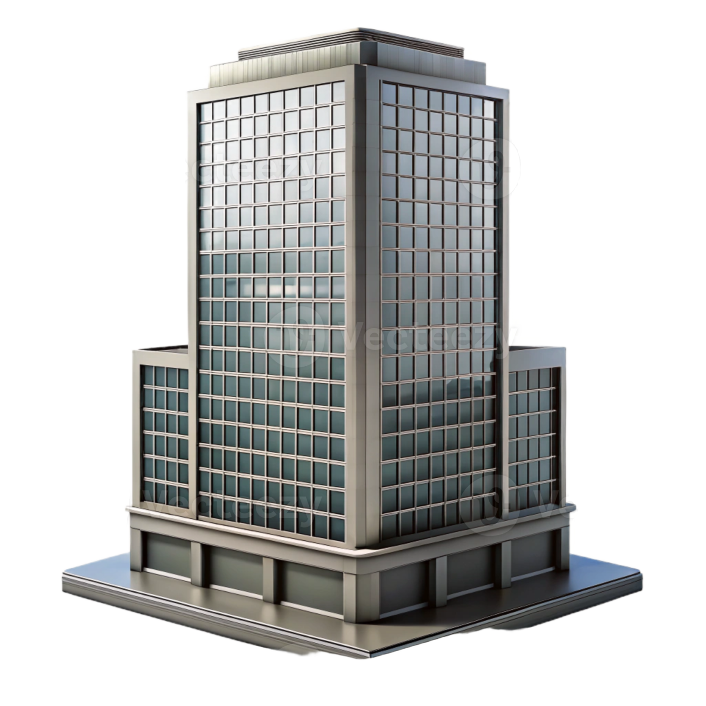 a 3d rendering of a skyscraper building