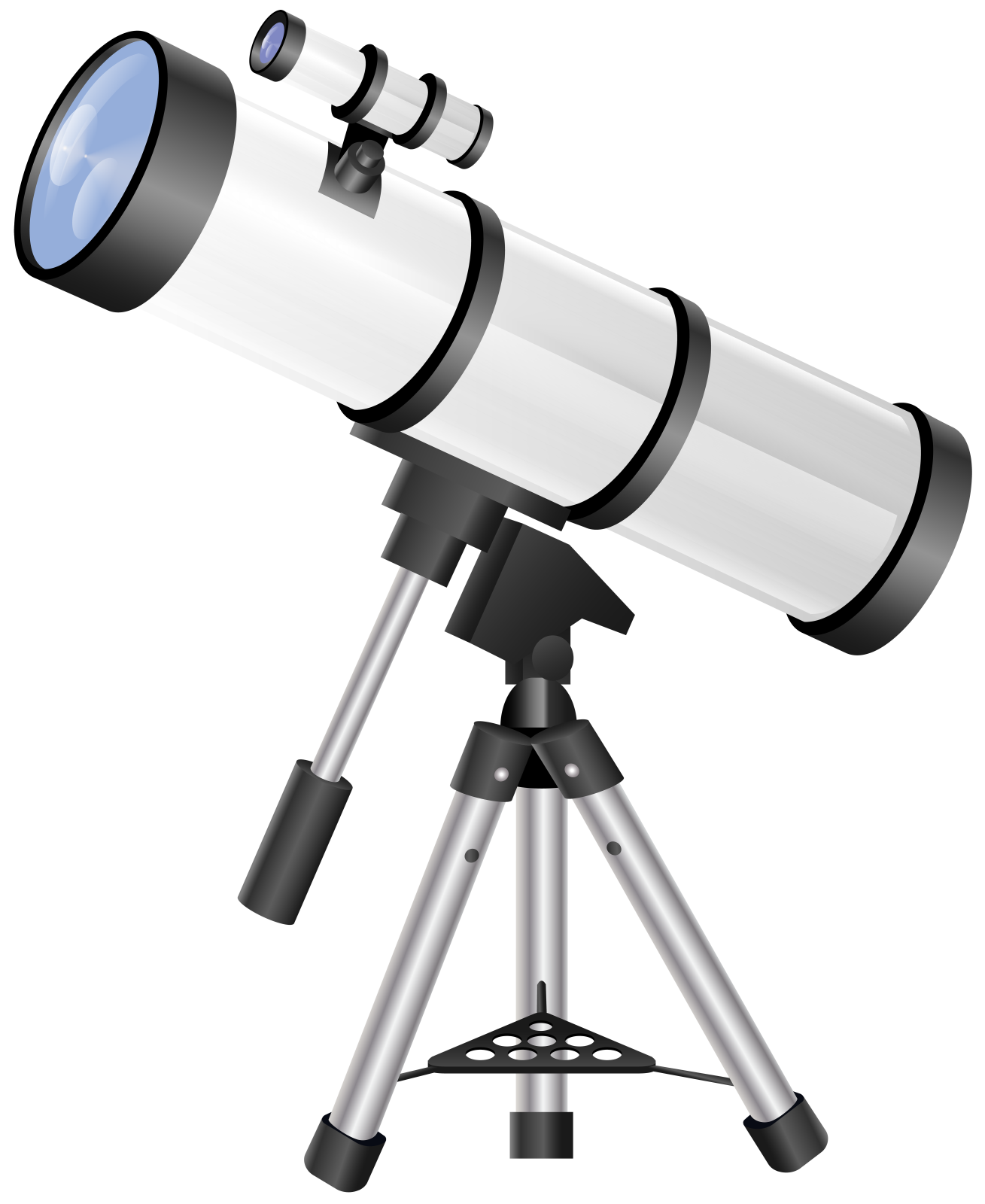 a telescope on top of a tripod