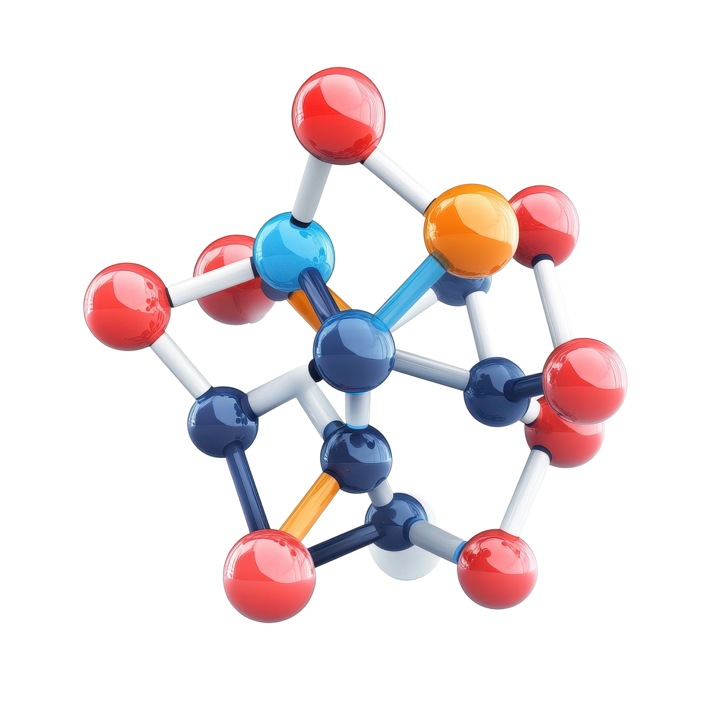 the molecular model of a molecule