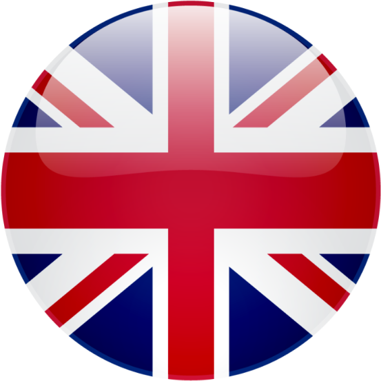 the british flag in a circle
