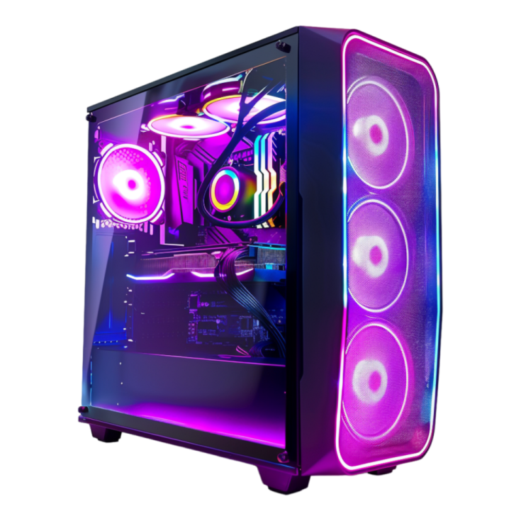 a large main image of the cougant gaming pc computer case