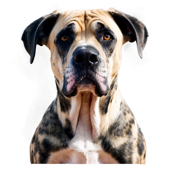 a close up of a dog looking at the camera