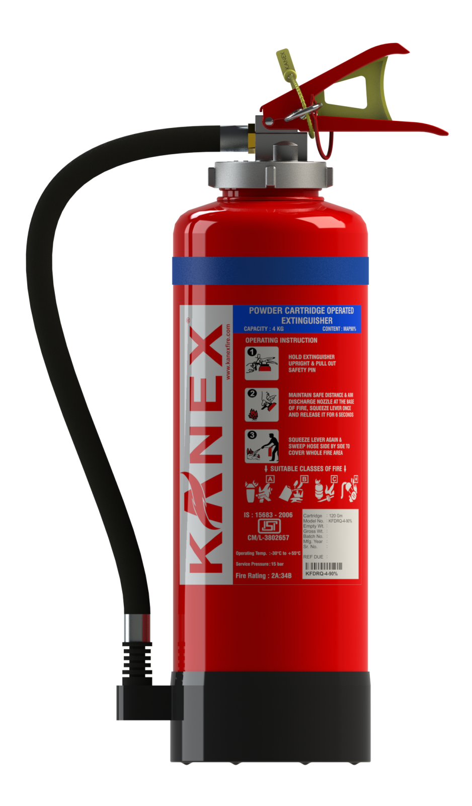 a fire exor is shown in this image