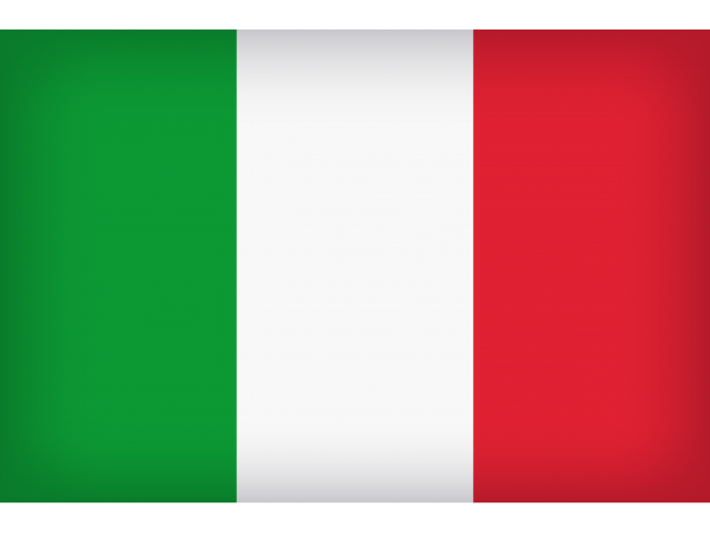 the flag of italy