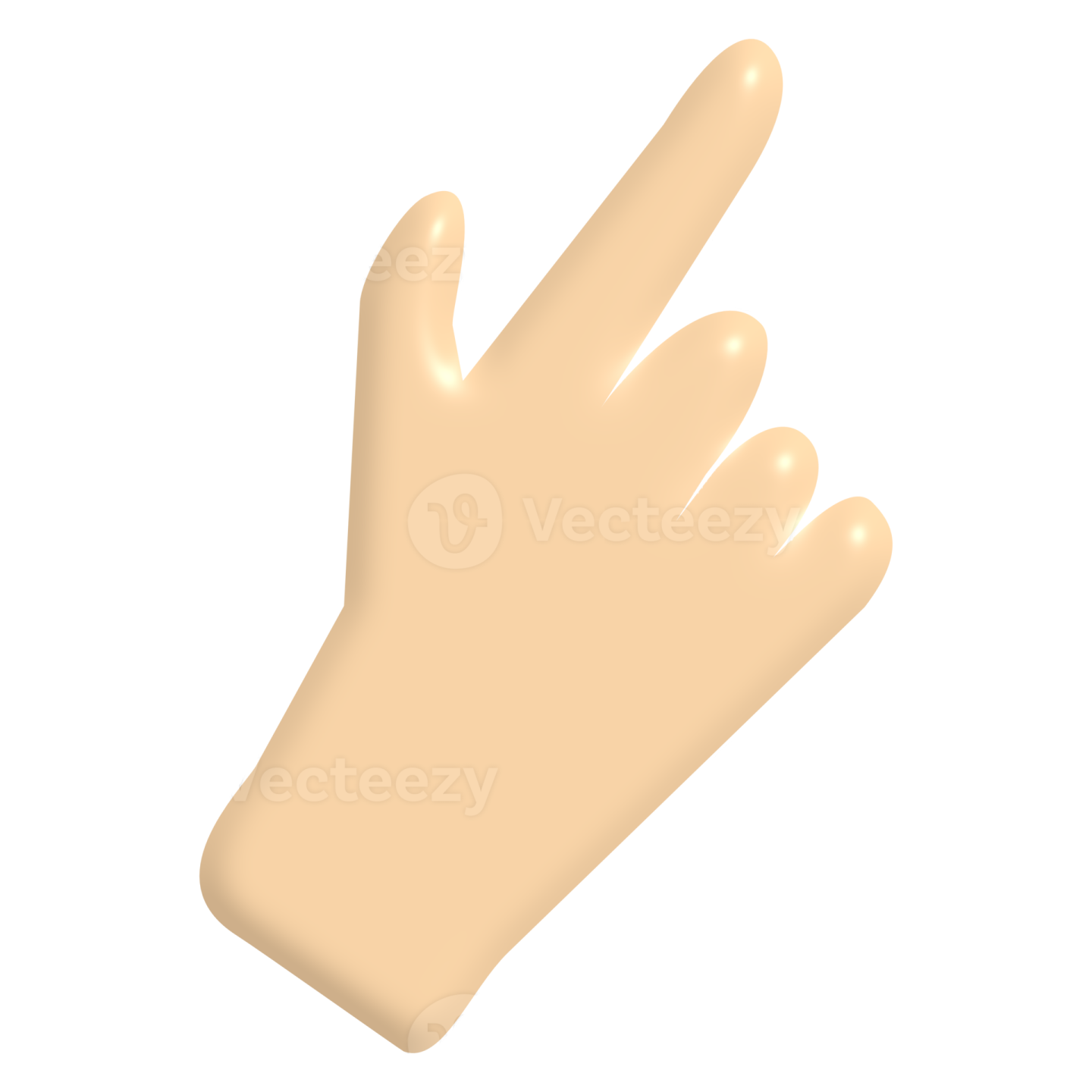 a person's hand showing the middle finger