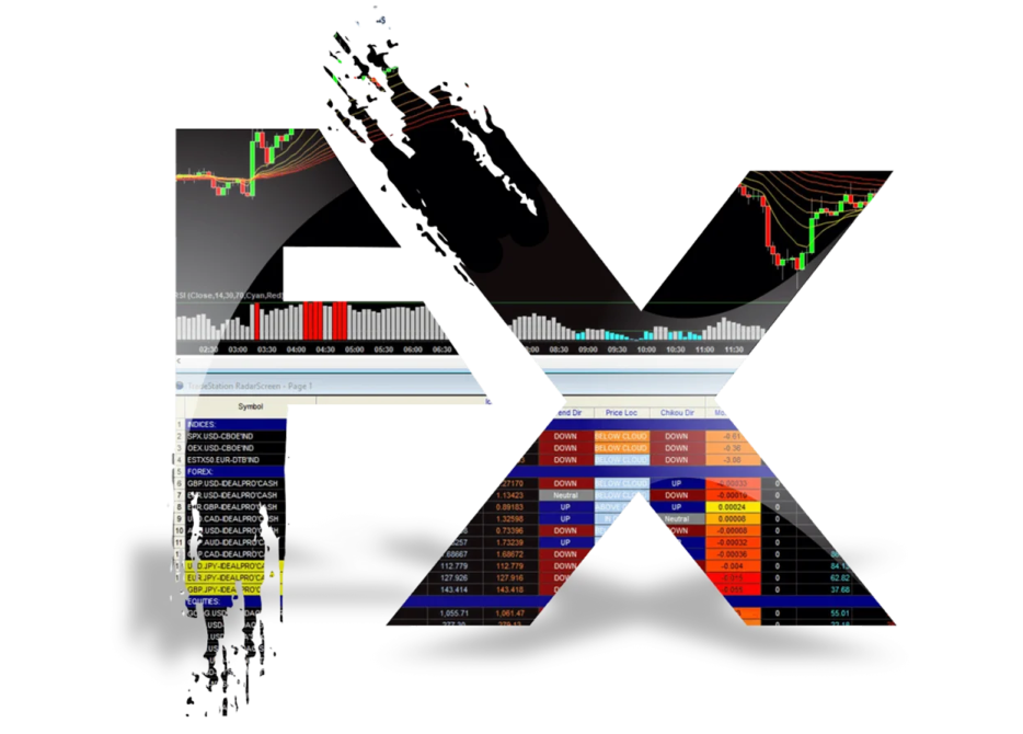an image of a computer screen with the letter x