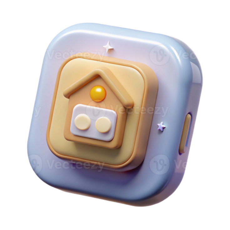 an app icon with a house on it