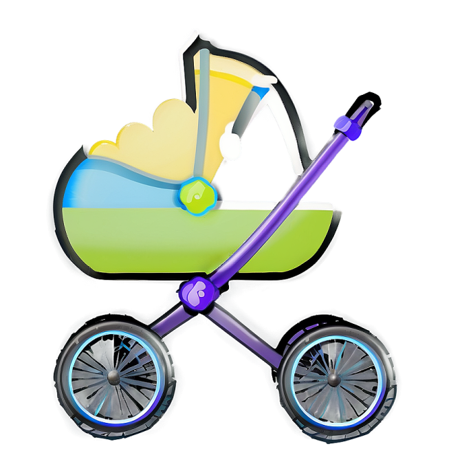 a baby stroller with wheels and wheels