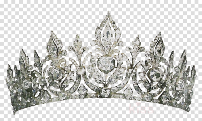 a silver crown on a white background