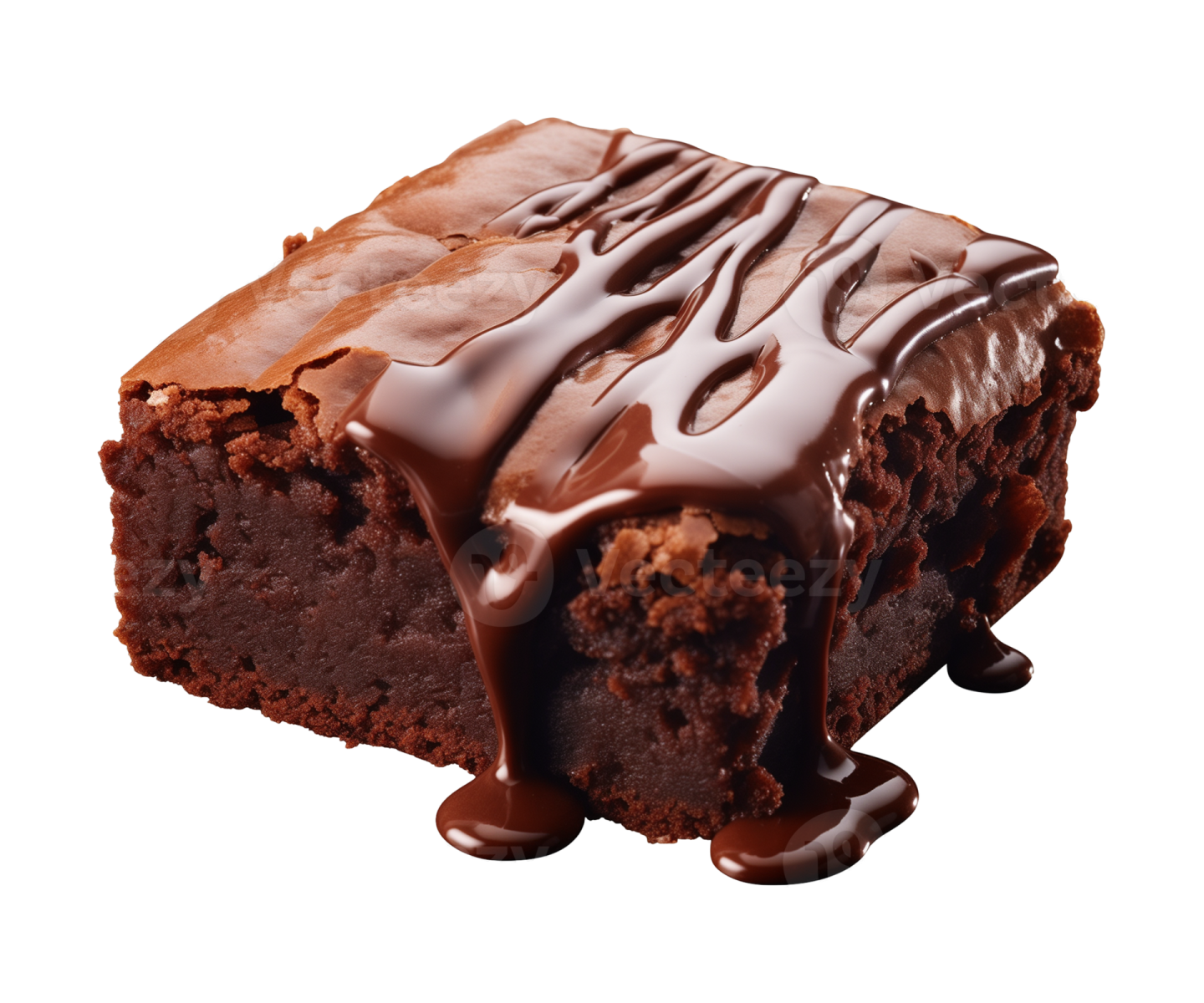 a close up of a chocolate brownie