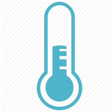 a thermometer icon