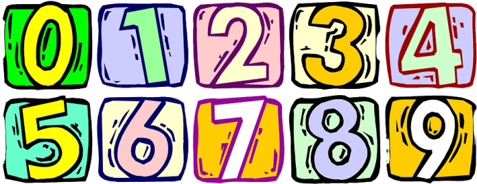 a set of alphabets in different colors
