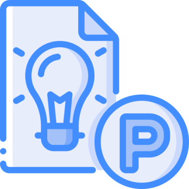 a document with a light bulb on top of it