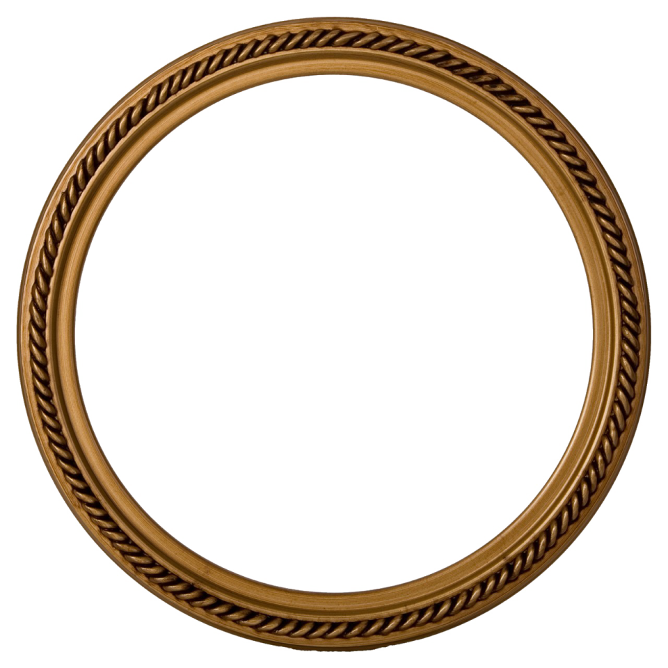a gold colored metal ring with braid design