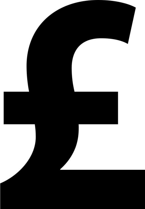 a black and white euro symbol