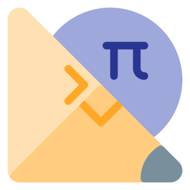 a flat icon with the letter t on it