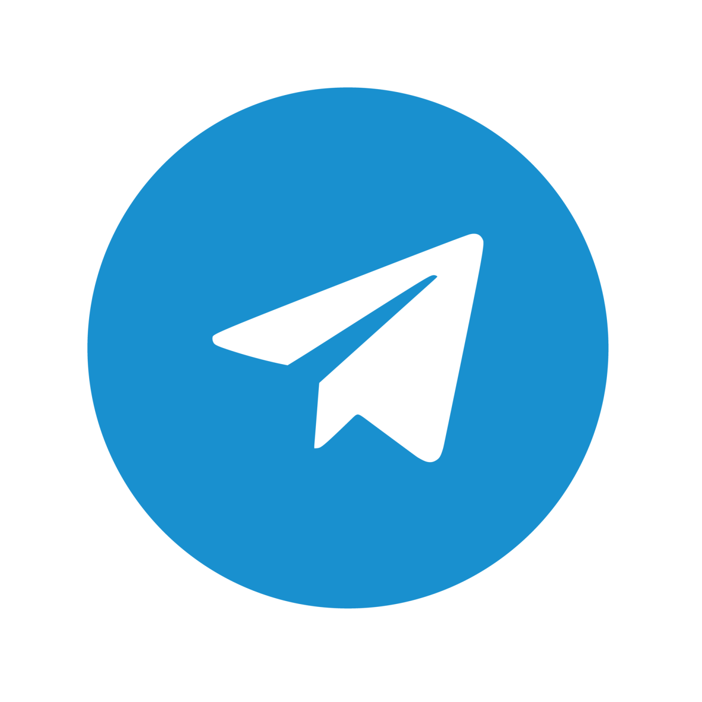a blue circle with an airplane icon