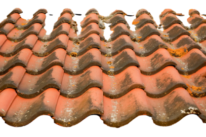 a roof that has been damaged