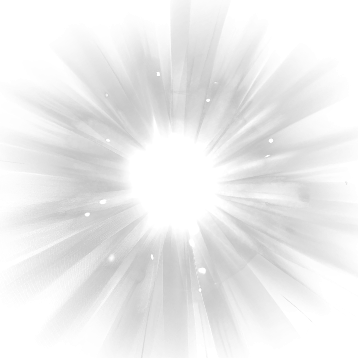 a white background with a burst of light