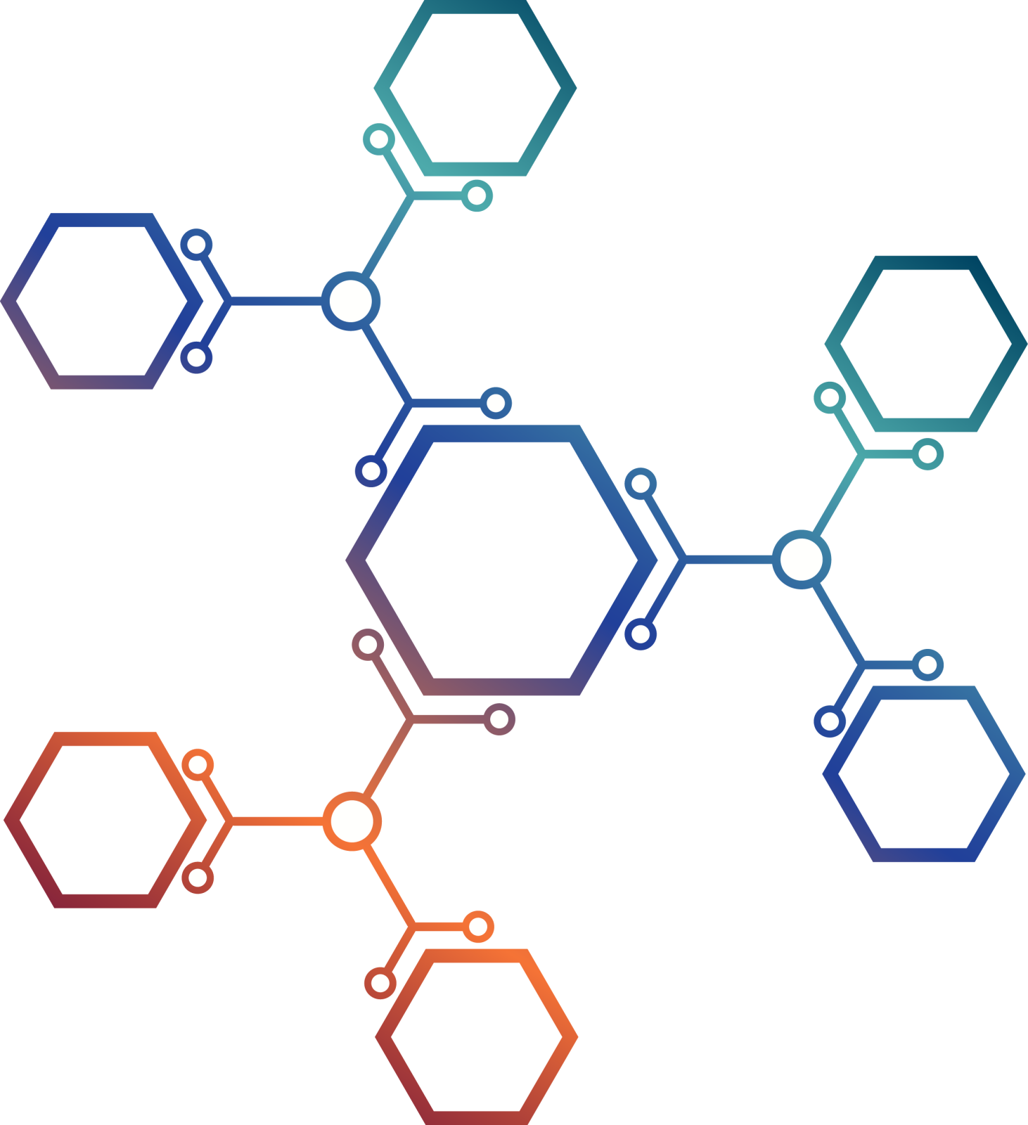 the molecular structure of a molecule