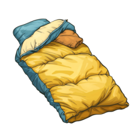 an image of a sleeping bag