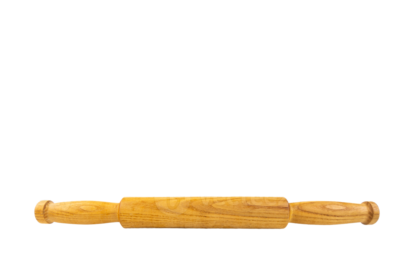 a wooden pipe on a white background