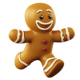 a close up of a ginger on a white background