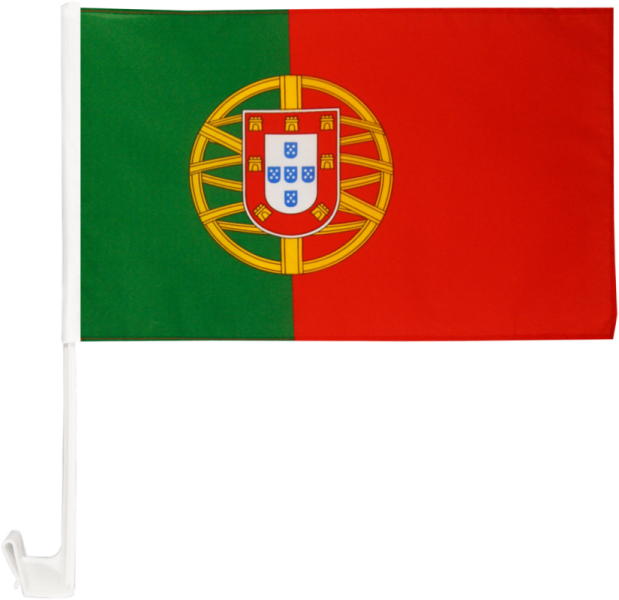 a portugal flag on a white background