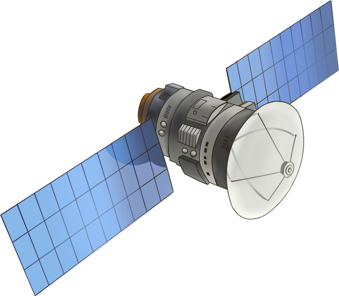 an artist's rendering of the spacecraft