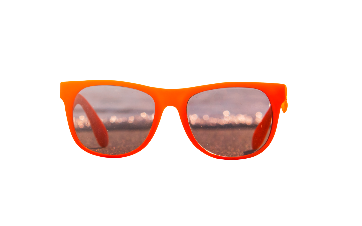 a pair of sunglasses on a white background