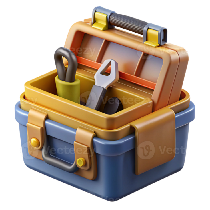 a tool box with tools in it