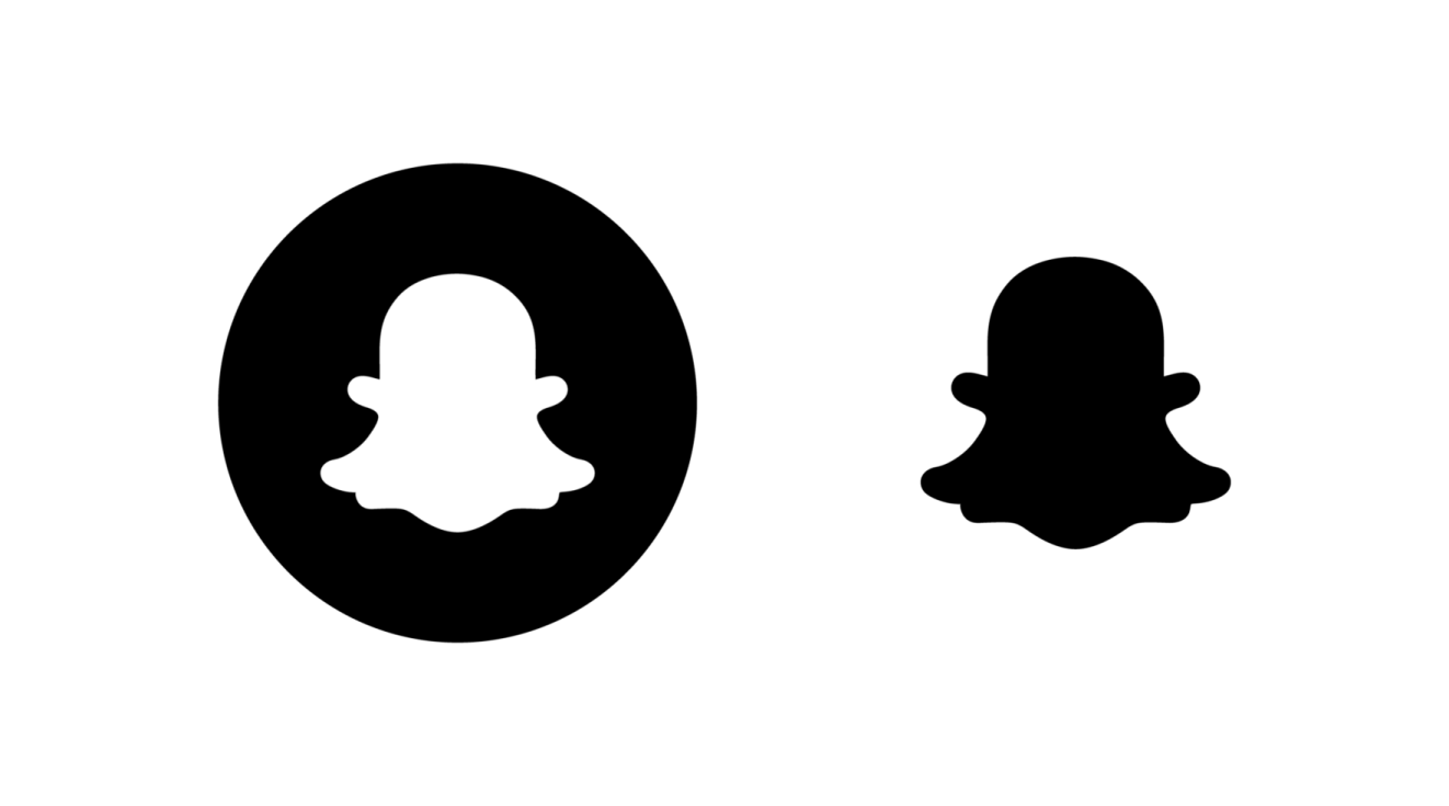a black and white silhouette of two people
