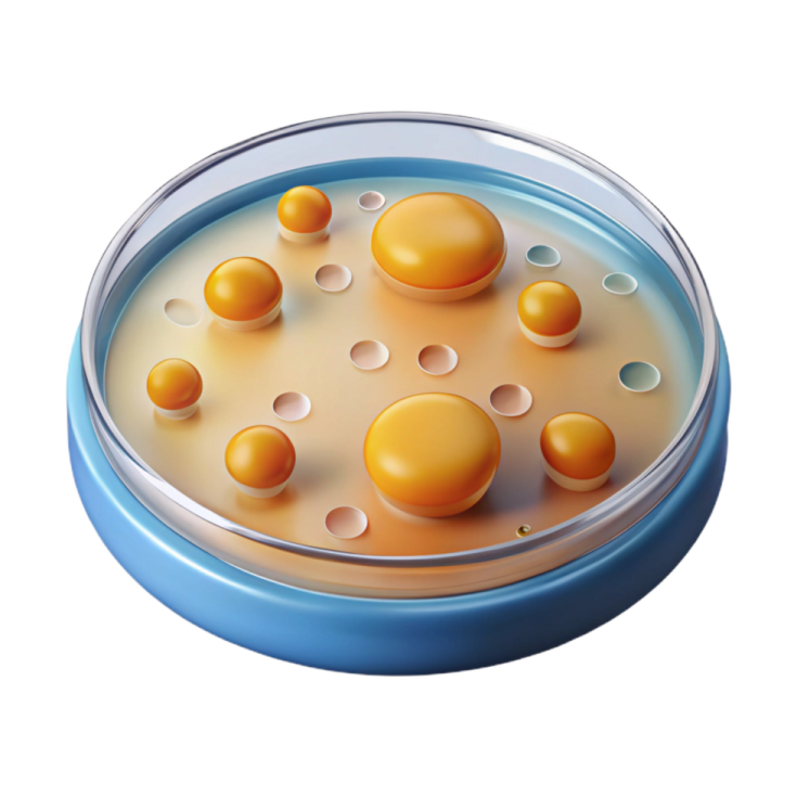 an egg in a bowl of eggs