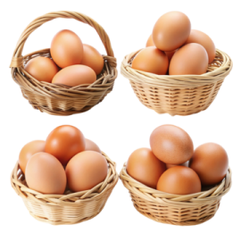 eggs in a basket