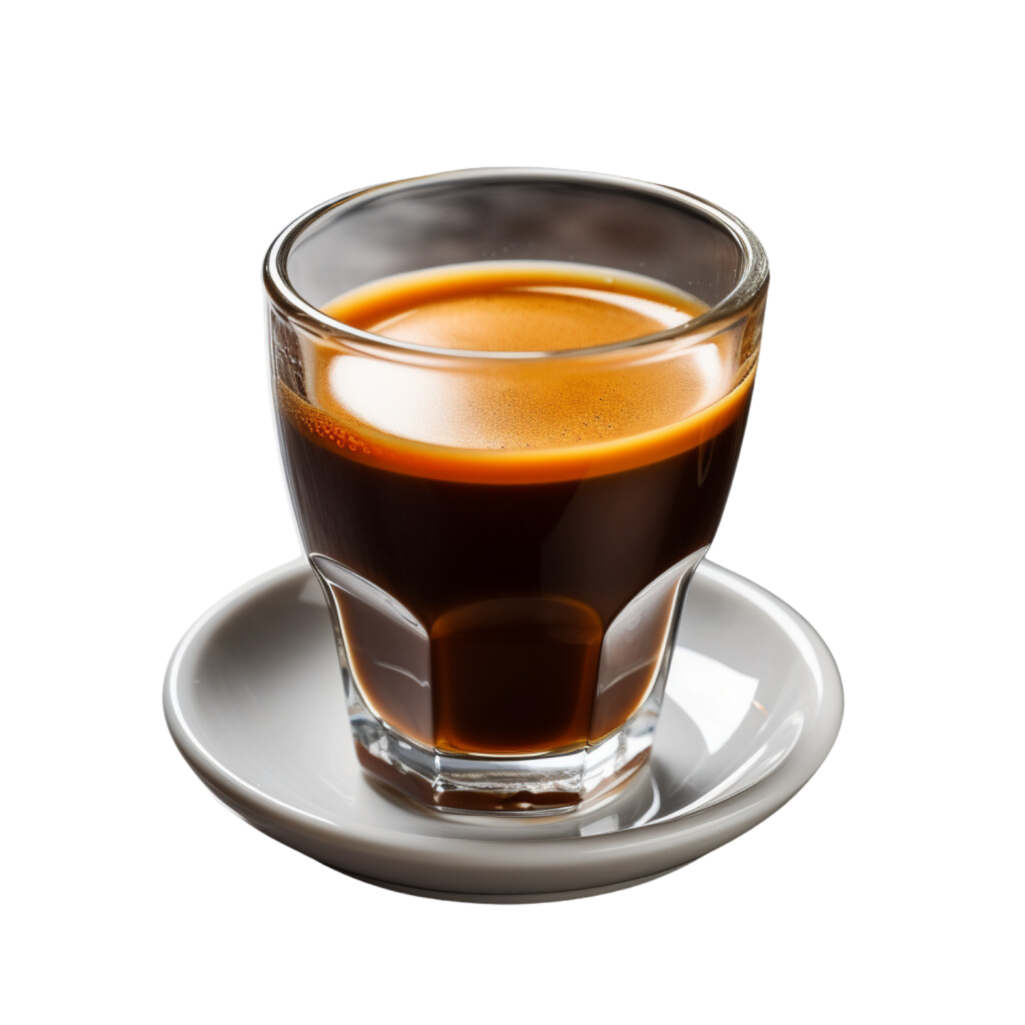 a cup of coffee on a saucer
