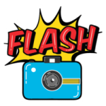 flash camera logo