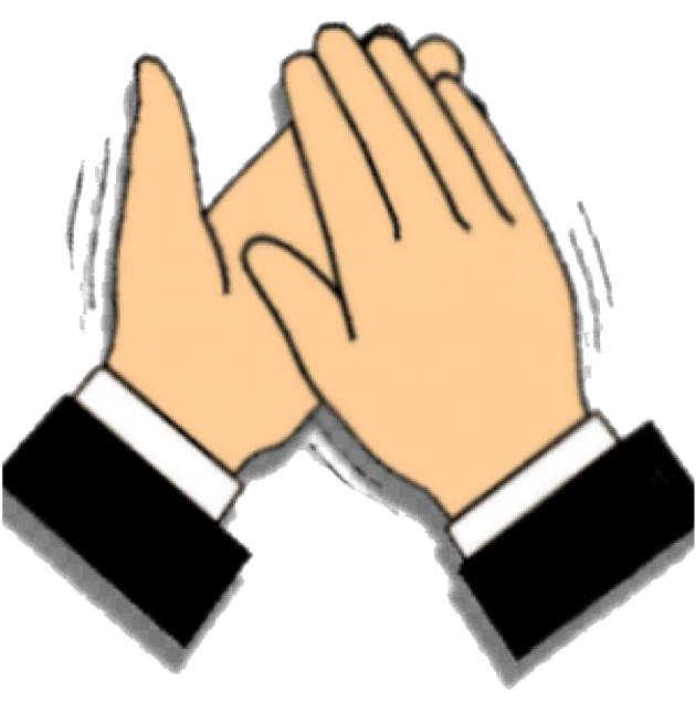 a pair of hands clasped over each other hands