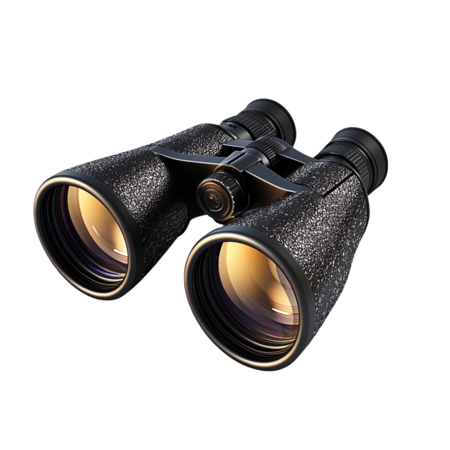 a pair of binoculars on a white background