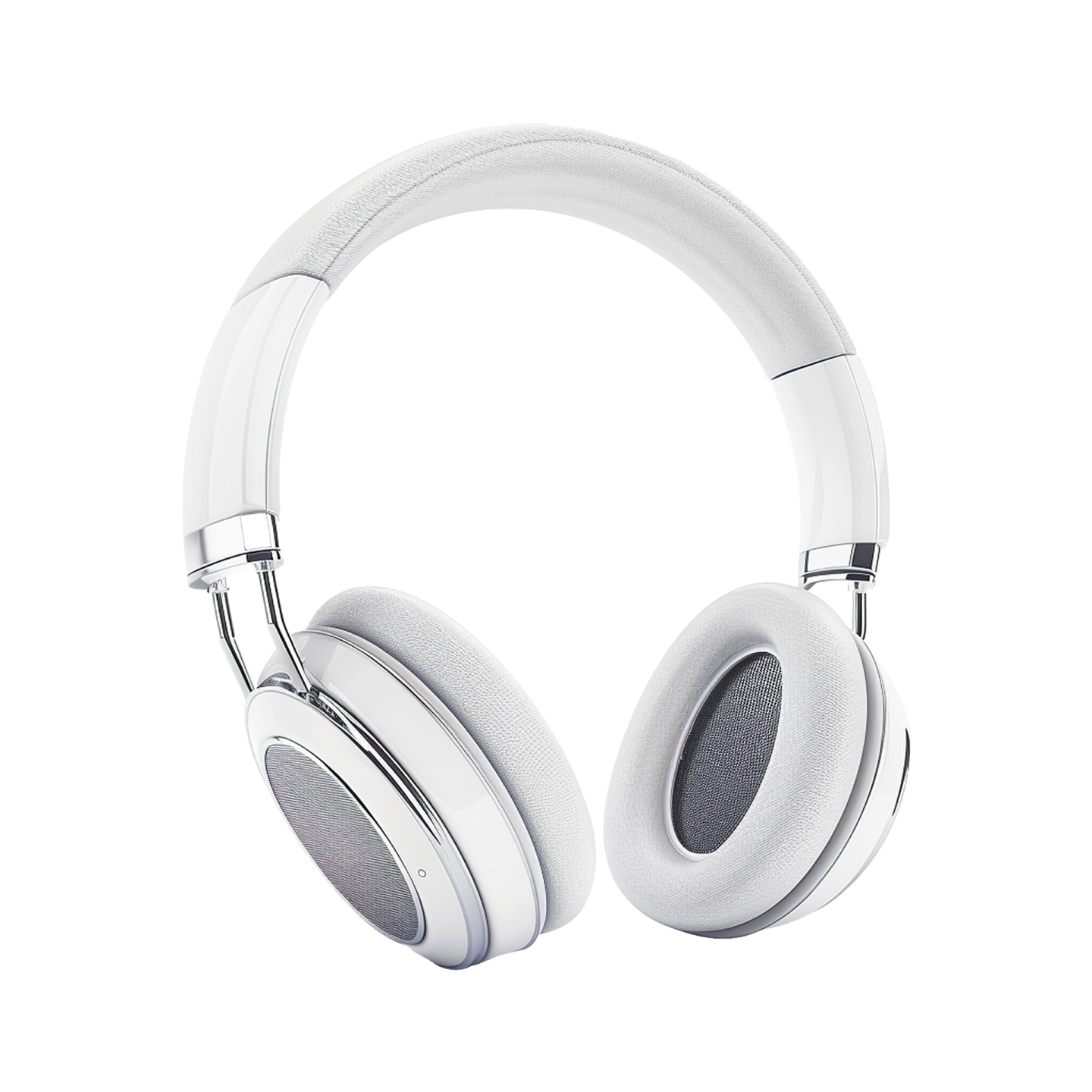 a pair of headphones on a white background