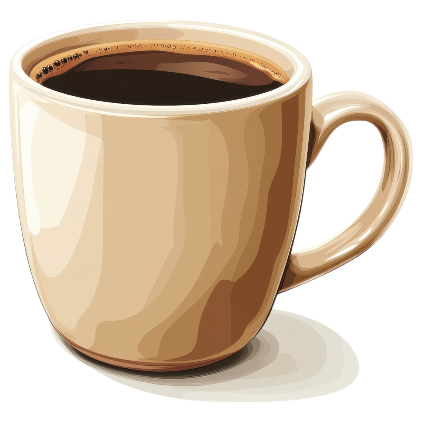 a cup of coffee