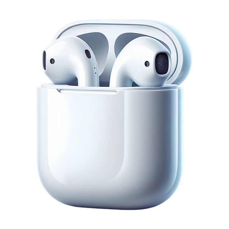 a white apple airpods