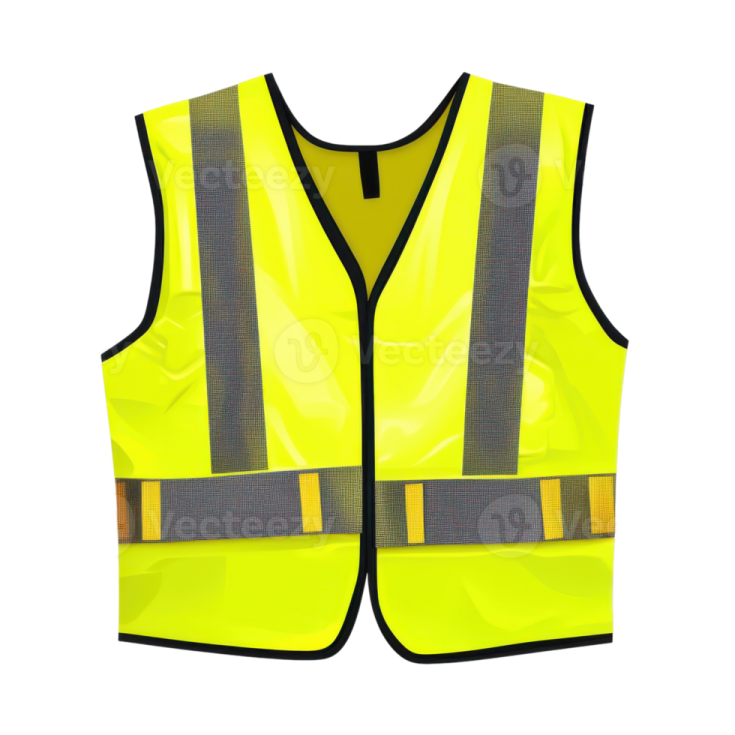 an image of a yellow safety vest