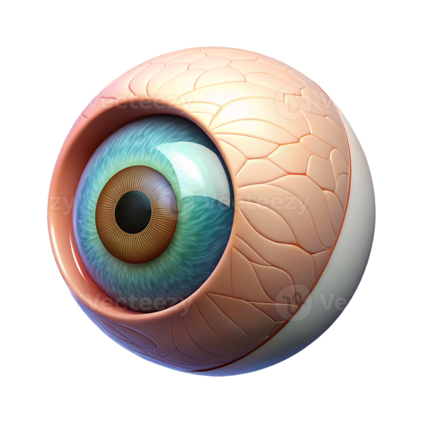 an image of a human eye