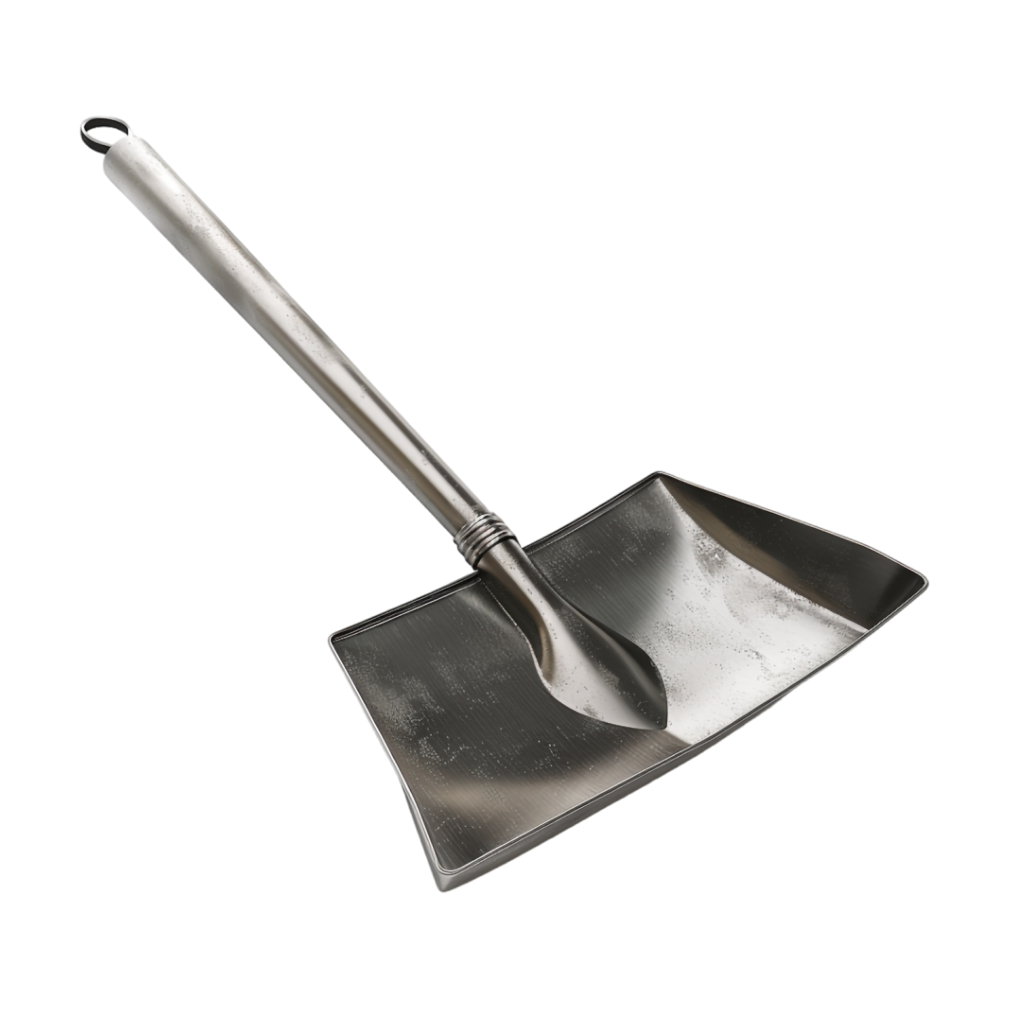 a shovel on a white background