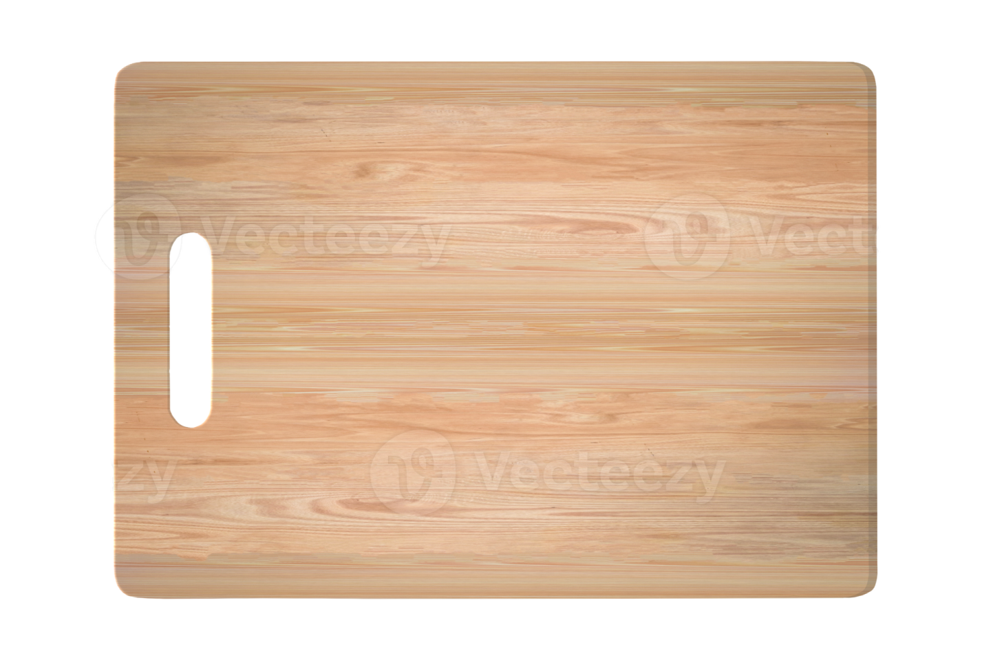 a cutting board on a white background