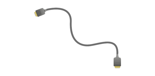 a usb cable that is connected to a laptop