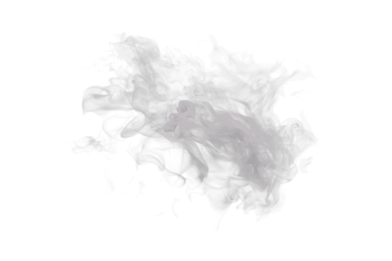 white smoke on a white background